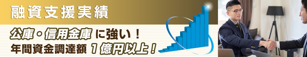 融資実績支援