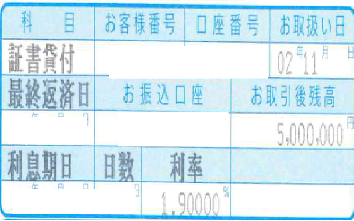 R2.11横浜信用金庫500万
